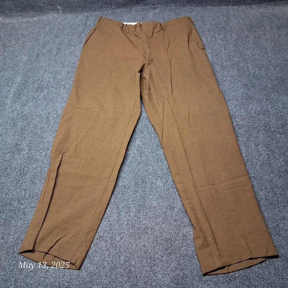 VTG Hampton Heath‎ Super Crease Surably Pressed Slacks Sz 34x30